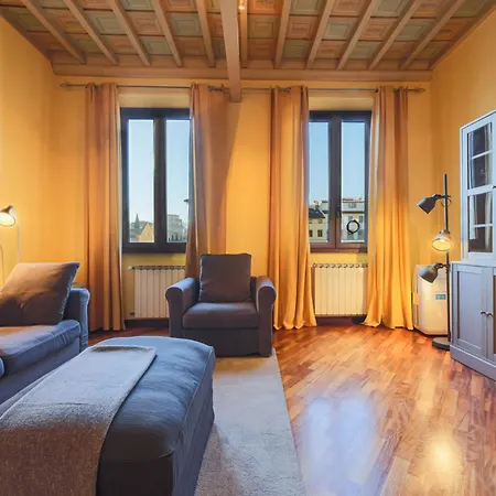 Florence- Dante's View-piazza Santa Croce In The Heart Of Appartement